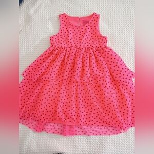 Cat & Jack Pink Heart Dress